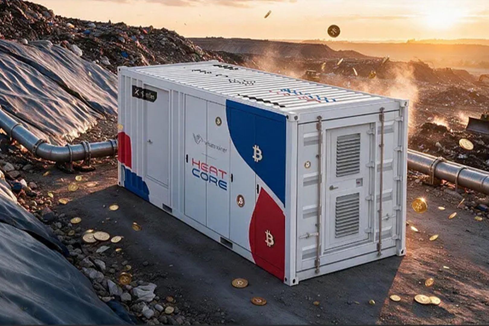 HeatCore: Turning Stranded Gas into Zero-Cost Bitcoin & Heat