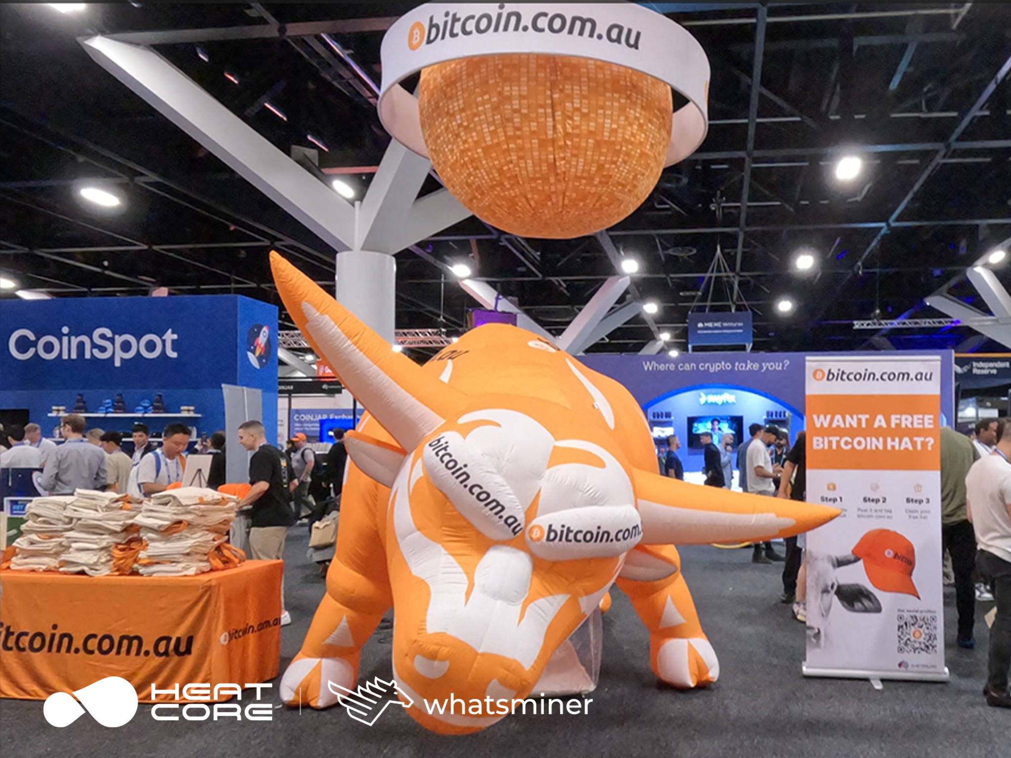 Recap: HeatCore Shines at the Australian Crypto Convention